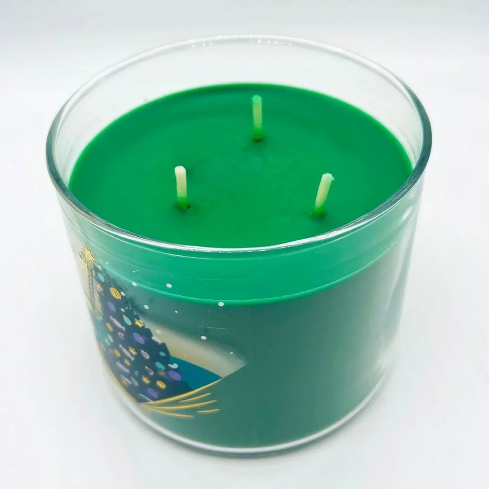 BBW Fresh Balsam 3-Wick Candle - Picture 2 of 3